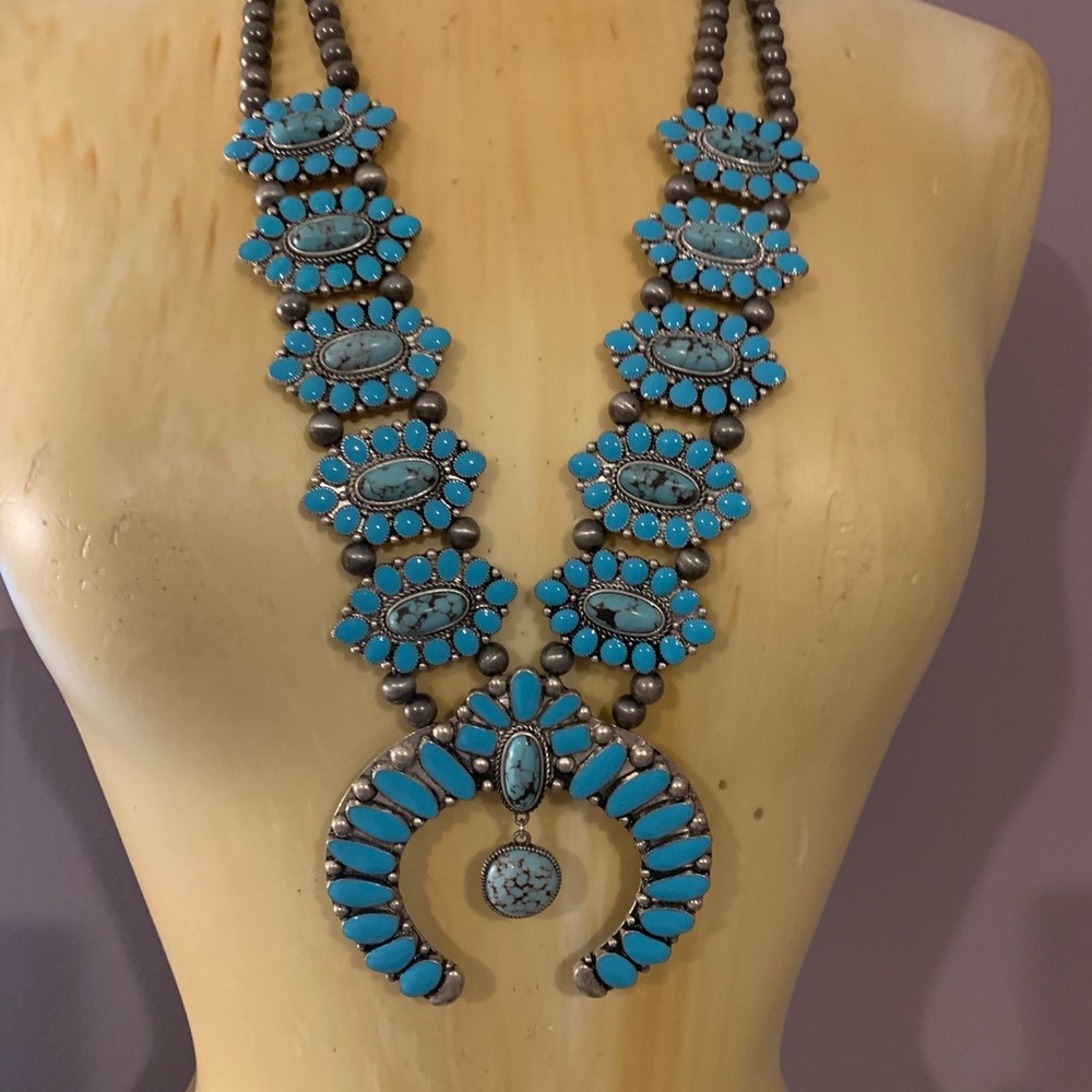 Super Statement Turquoise Necklace